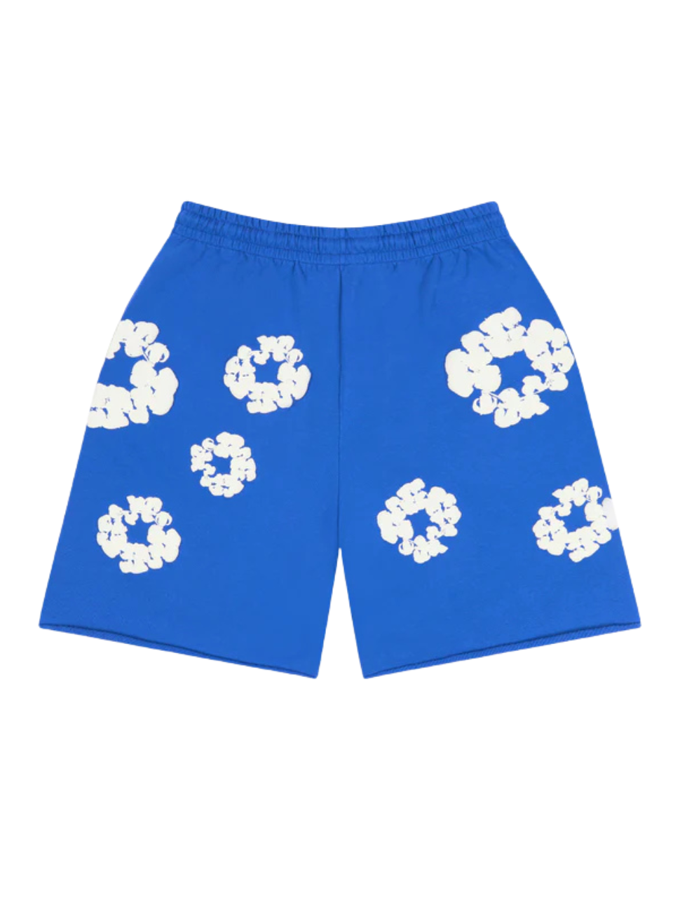 Denim Tears Cotton Wreath Shorts in Blue