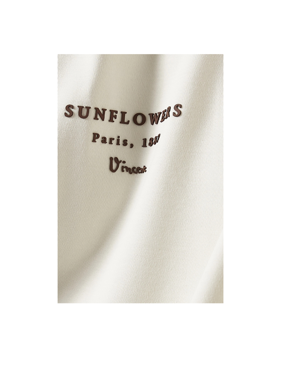 Manière De Voir Van Gogh Sunflowers T-Shirt - Cream