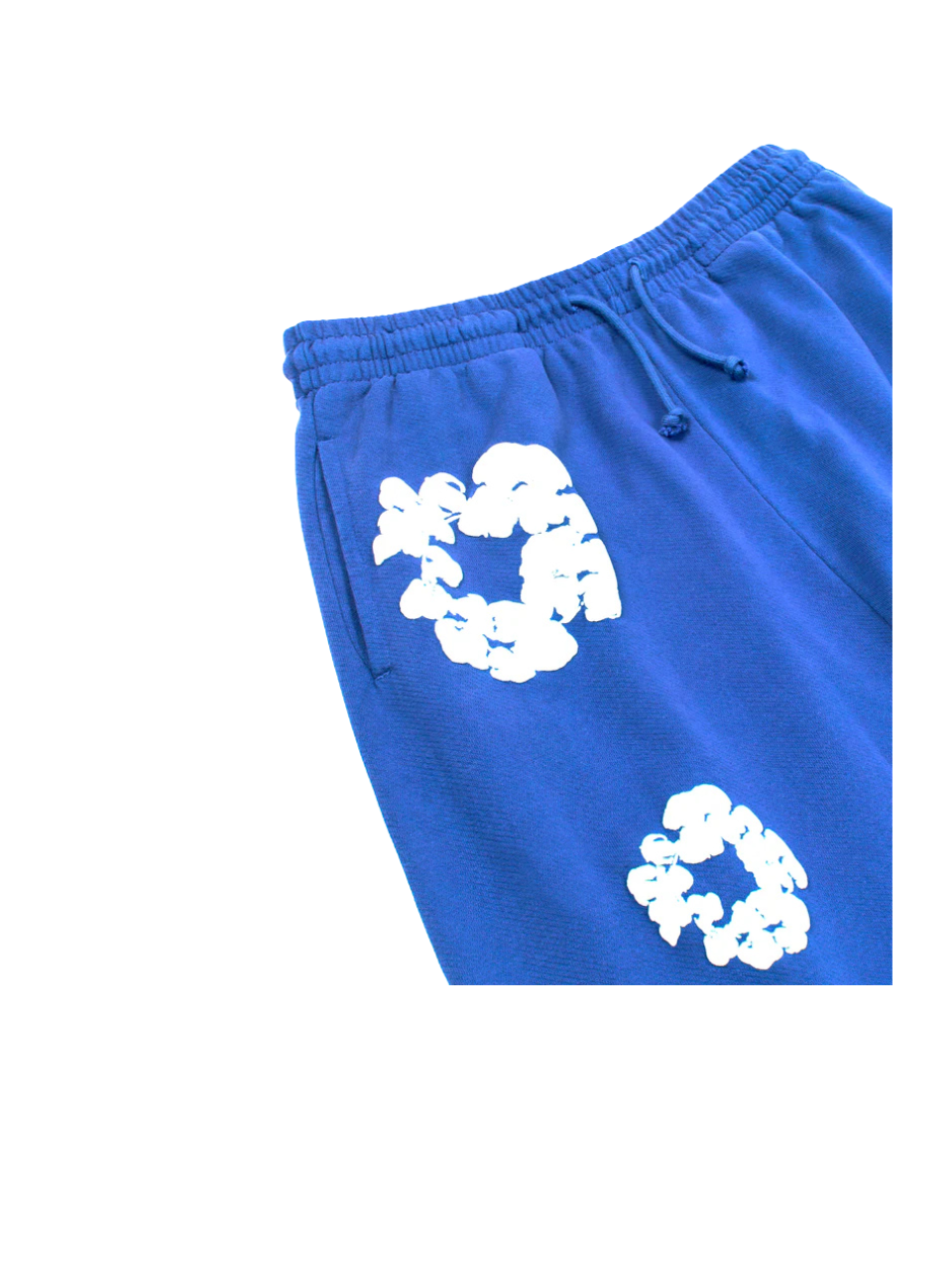 Denim Tears Cotton Wreath Shorts in Blue