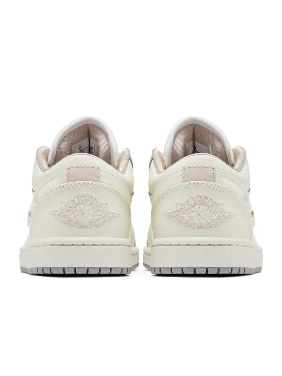 Air Jordan 1 Low Sail Soft Pearl Sequins