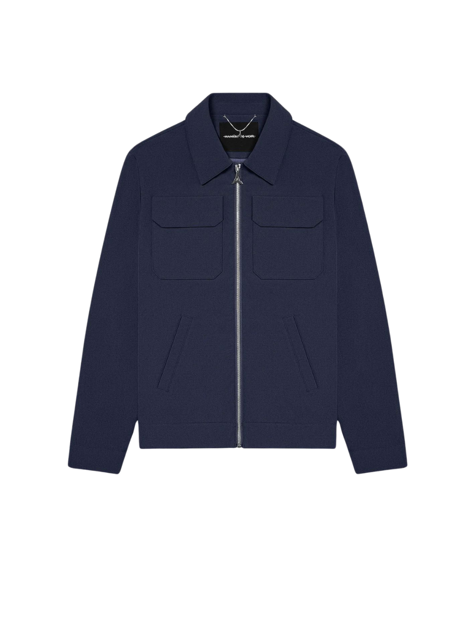 Manière De Voir Technical Cargo Jacket Navy