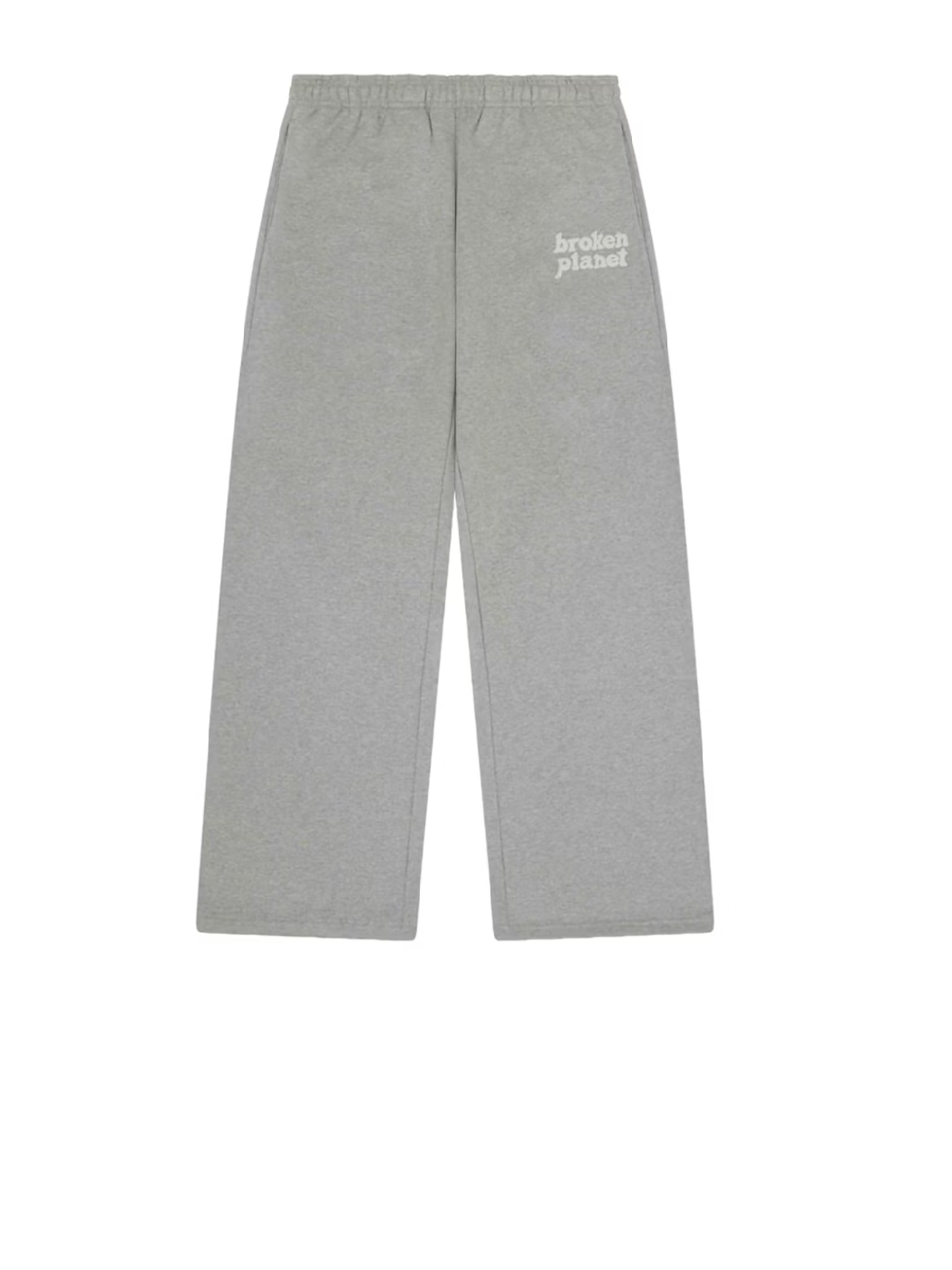 Broken Planet Market Wide Leg Sweatpants Heather Grey