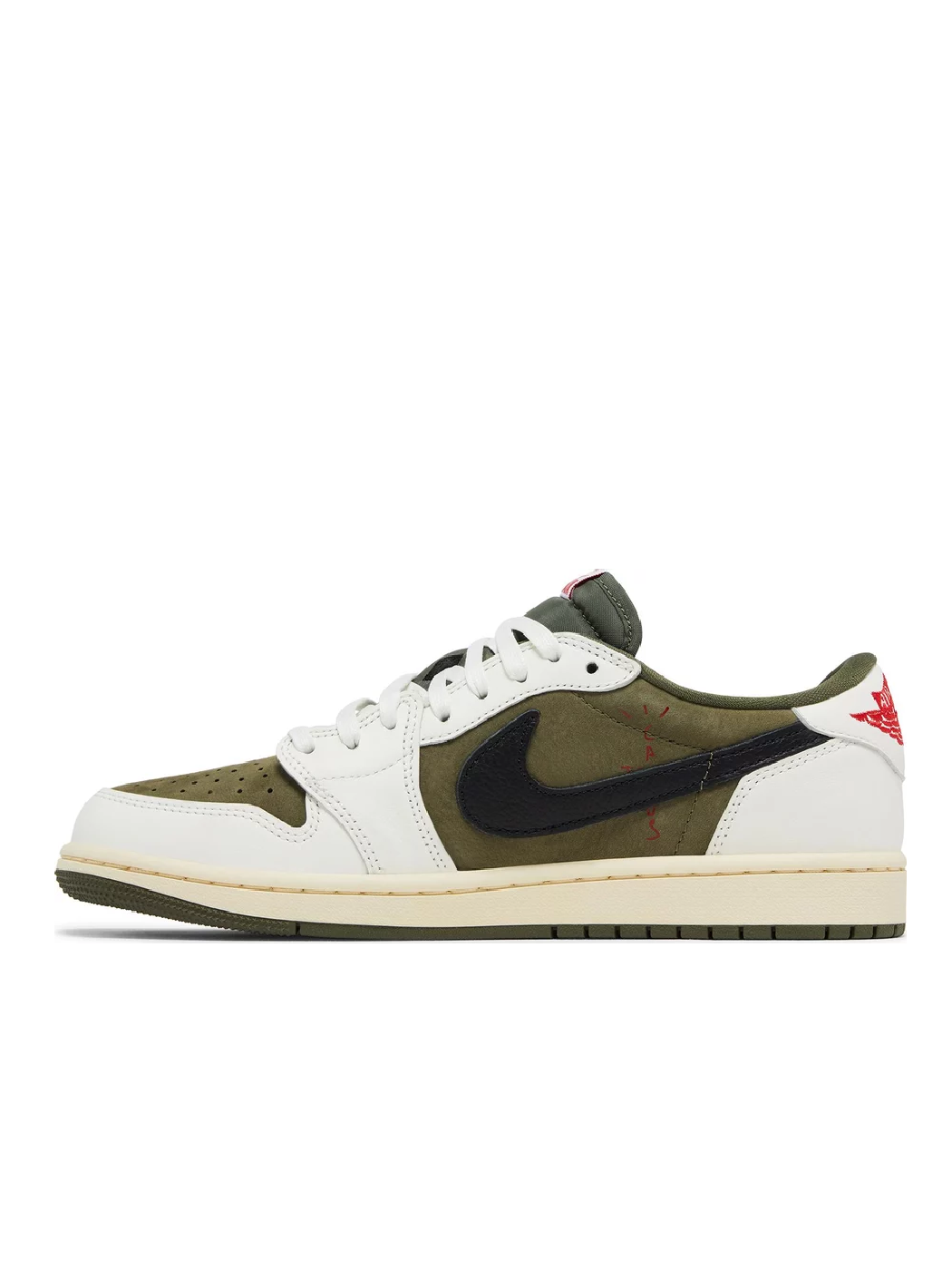 Air Jordan 1 Low x Travis Scott 'Reverse Olive / Medium Olive'