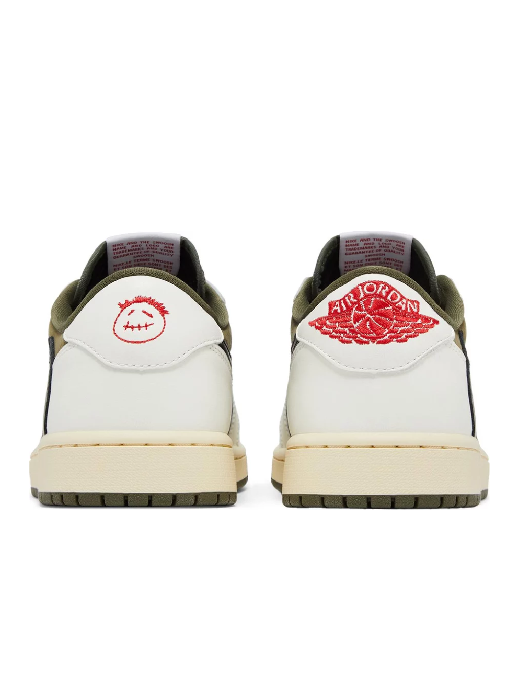 Air Jordan 1 Low x Travis Scott 'Reverse Olive / Medium Olive'