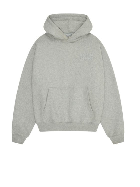 Broken Planet Basics Hoodie Heather Grey
