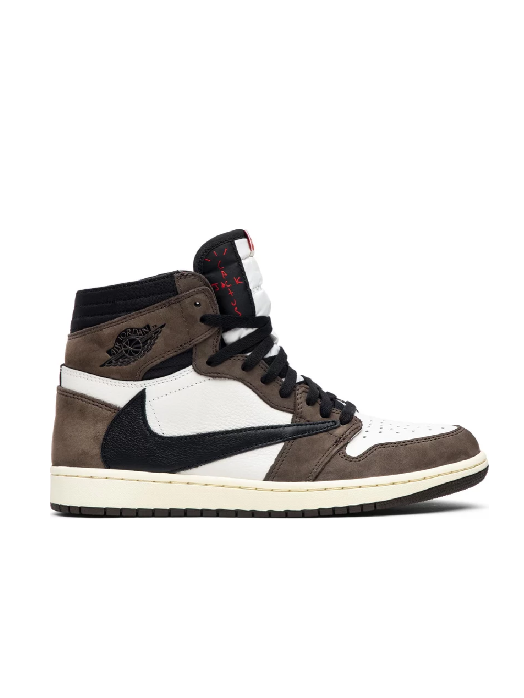 Travis Scott x Air Jordan 1 Retro High OG Mocha Guap Kicks