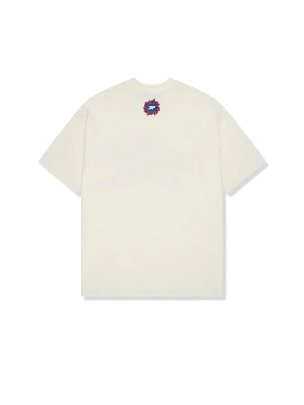 Broken Planet Star T-Shirt Vanilla White