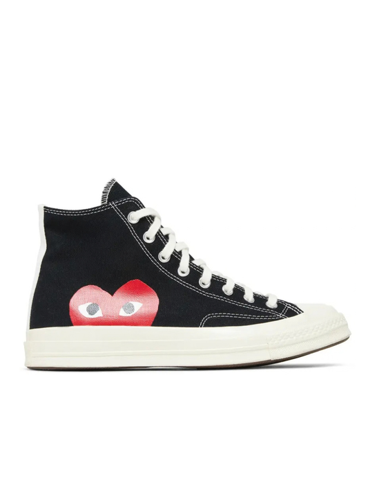 Comme Des Garçons x Converse Chuck 70 High Black