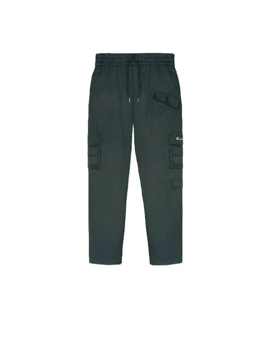 Manière De Voir Multi Pocket Cargo Pants Forest Green