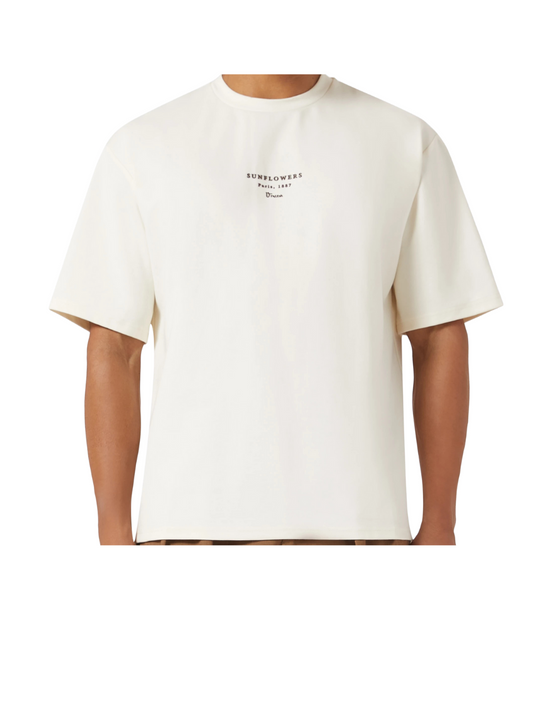 Manière De Voir Van Gogh Sunflowers T-Shirt - Cream