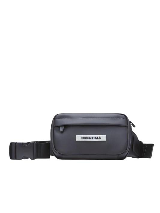 Fear of God Essentials Sling Bag Dark Slate Stretch Limo Black