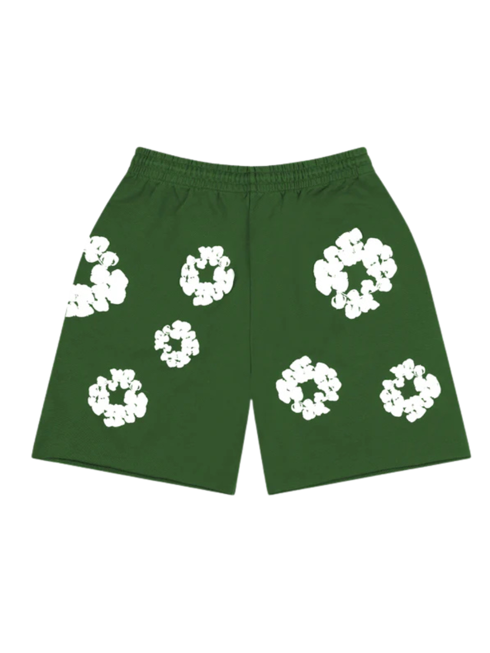 Denim Tears Cotton Wreath Shorts in Green