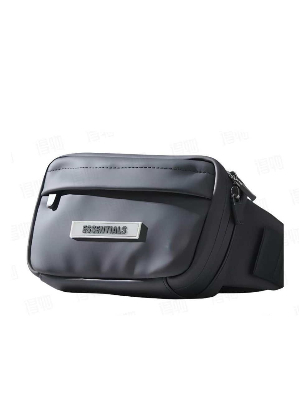 Fear of God Essentials Sling Bag Dark Slate Stretch Limo Black