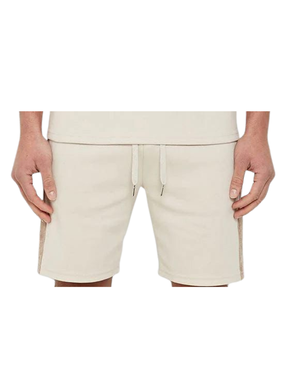 Mainere De Voir Textured Cream Shorts