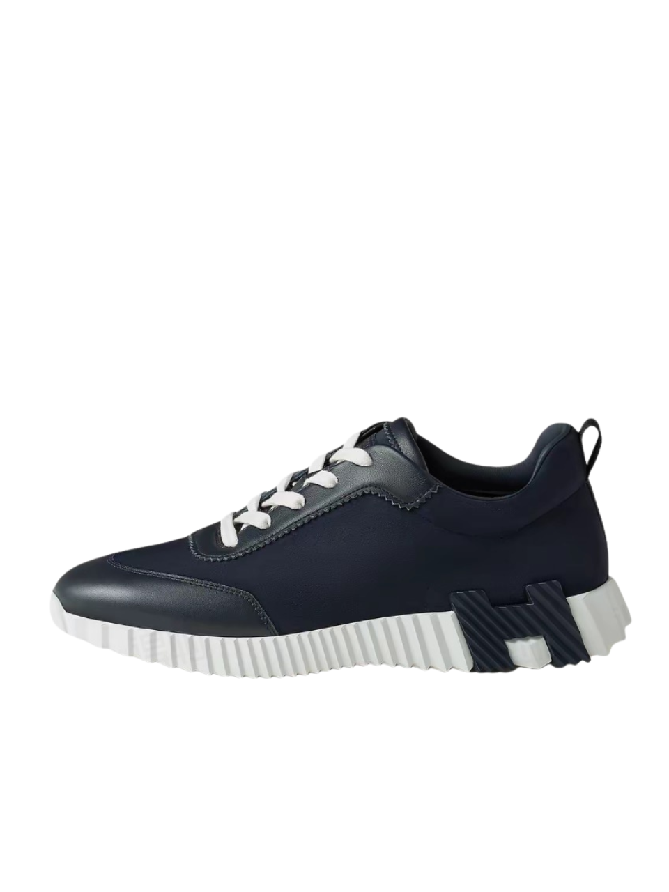 Hermès Bouncing Calf Sneaker Marine
