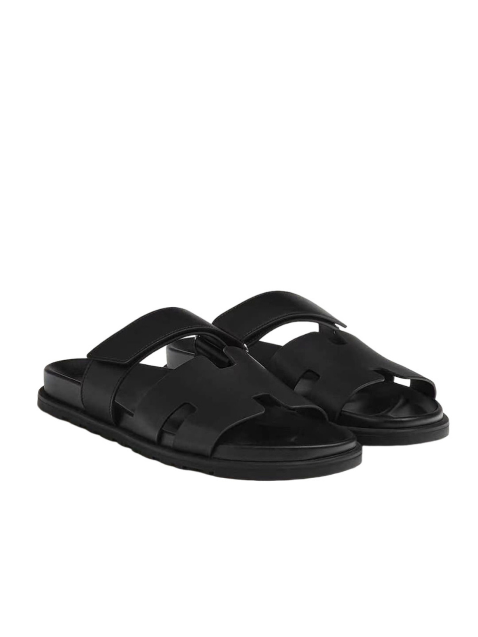 Hermès Chypre Noir Calfskin Leather