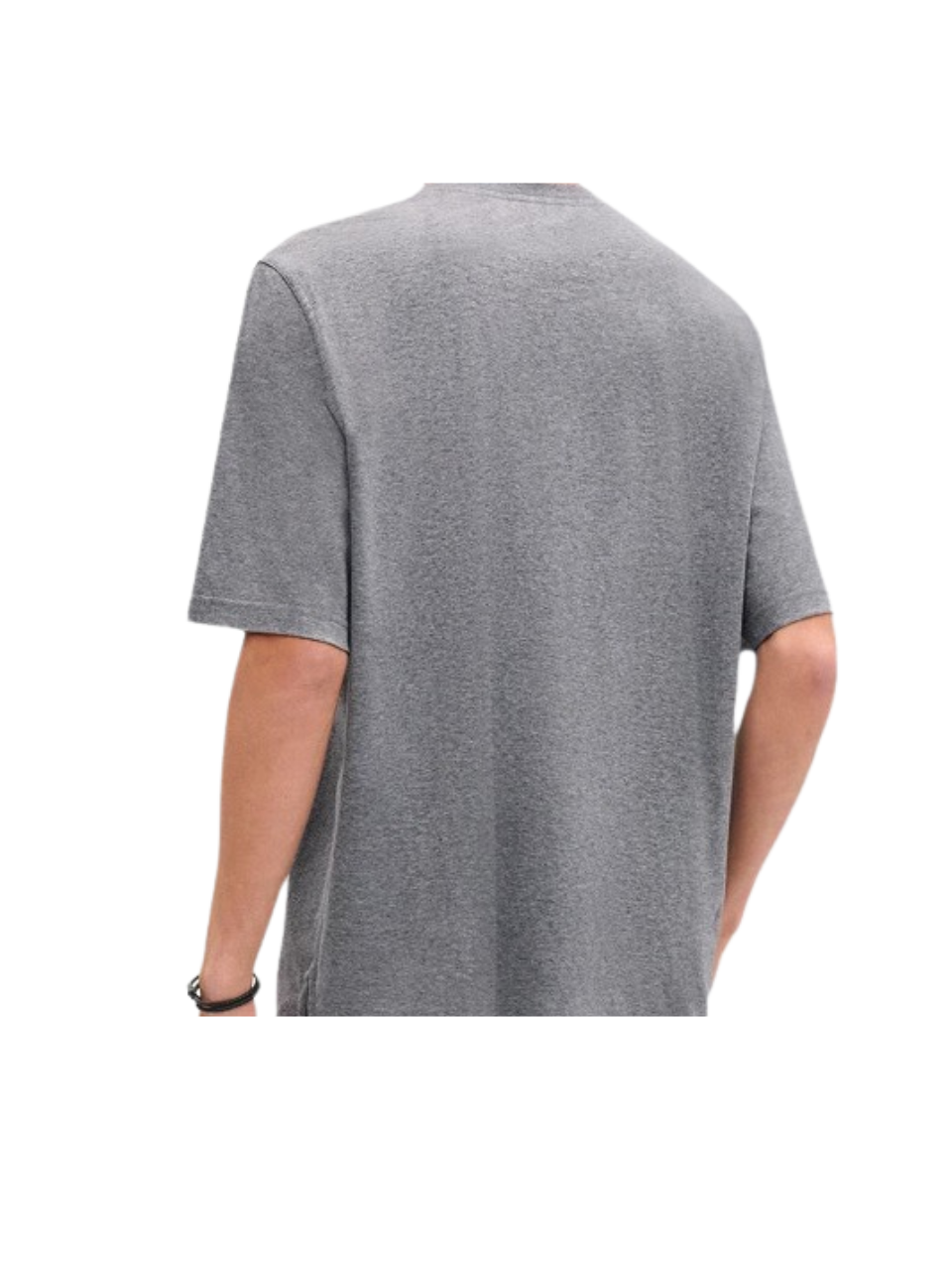 Hermès Mini Patch H Puzzle T-Shirt with Leather Detail - Gris