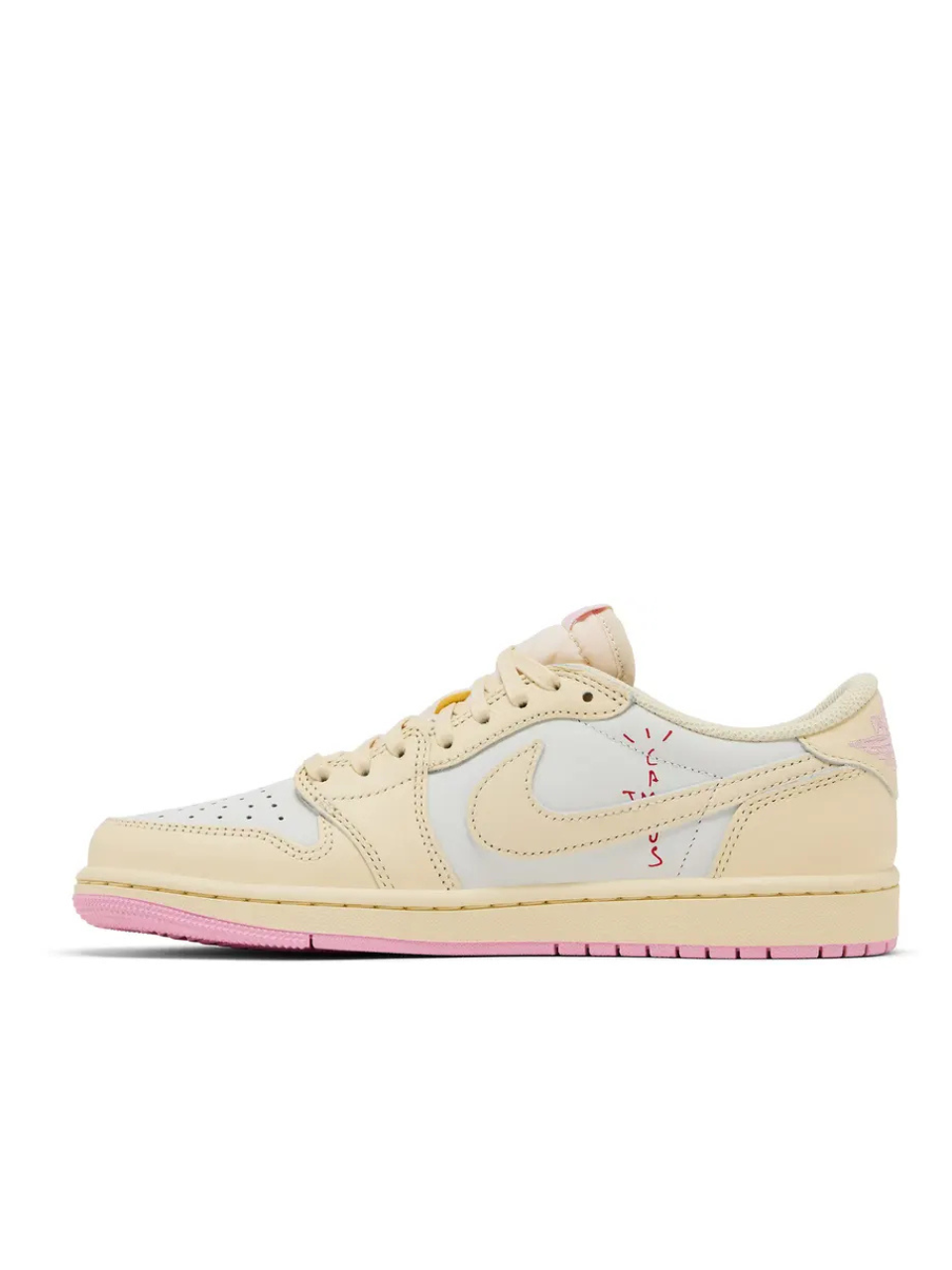 Air Jordan 1 Low x Travis Scott Shy Pink