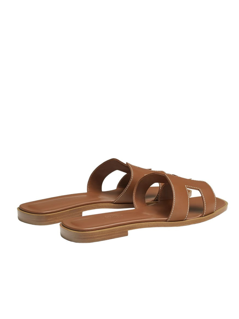 Hermès Oran Sandal Gold Box Calfskin Leather