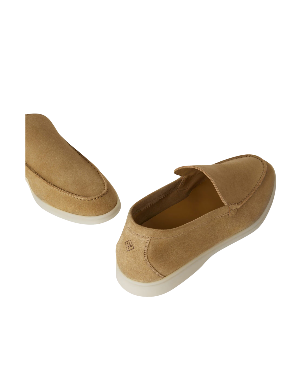 Loro Piana Summer Walk Beige Suede Loafer