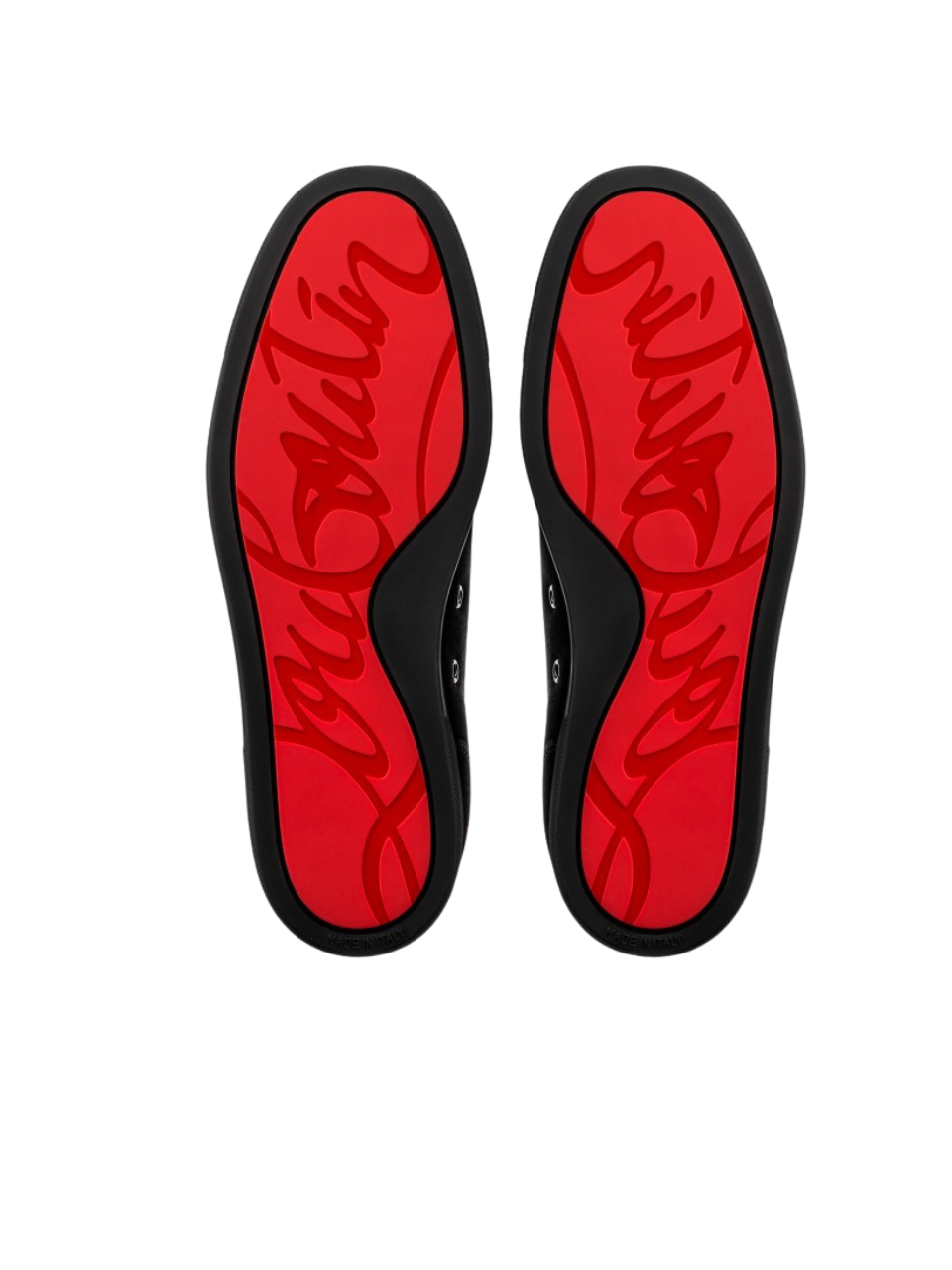 Christian Louboutin Louis Junior Spikes Sneakers Black