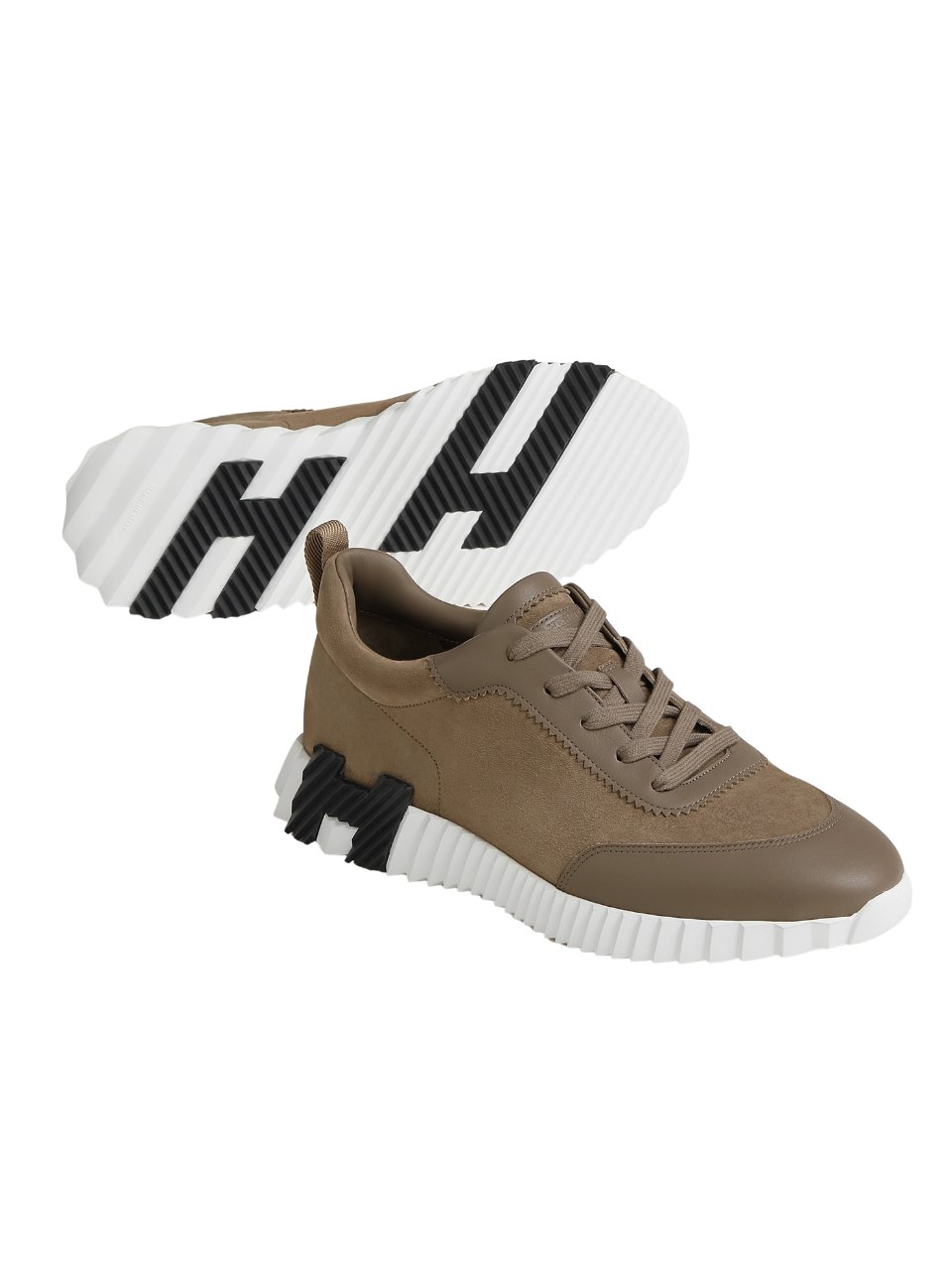 Hermès Bouncing Sneaker Dark Brown