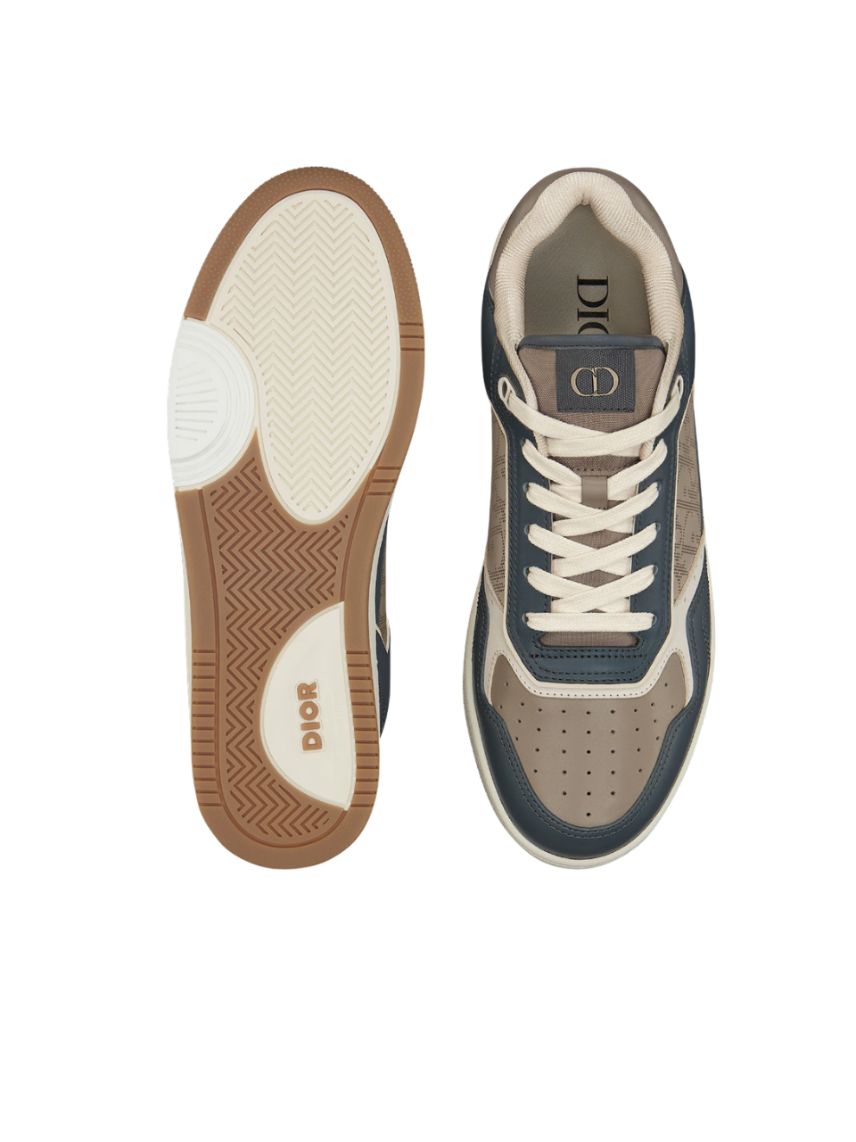 Dior B27 Low Dior Oblique Brown Deep Grey