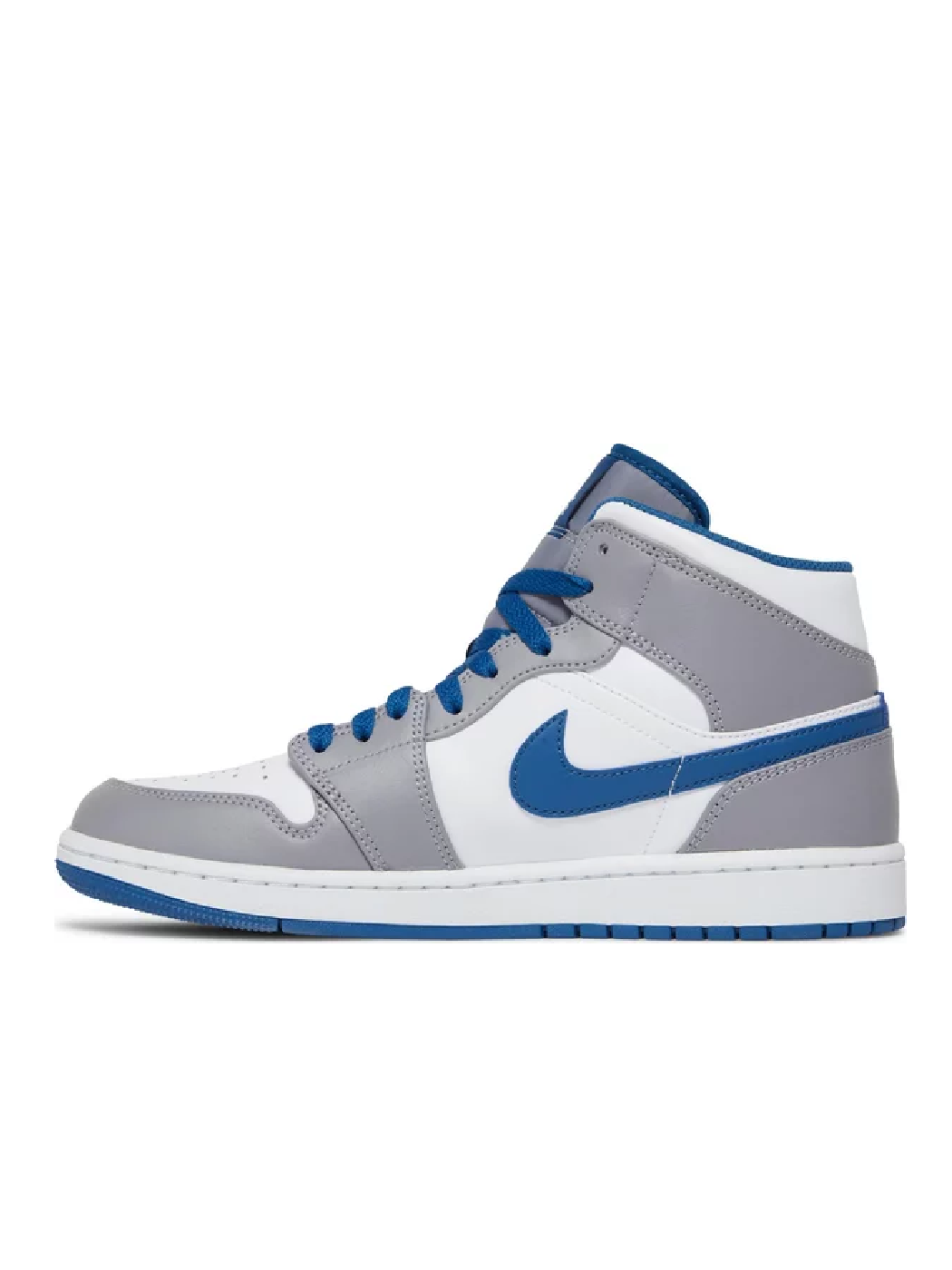 Air Jordan 1 Mid Cement True Blue