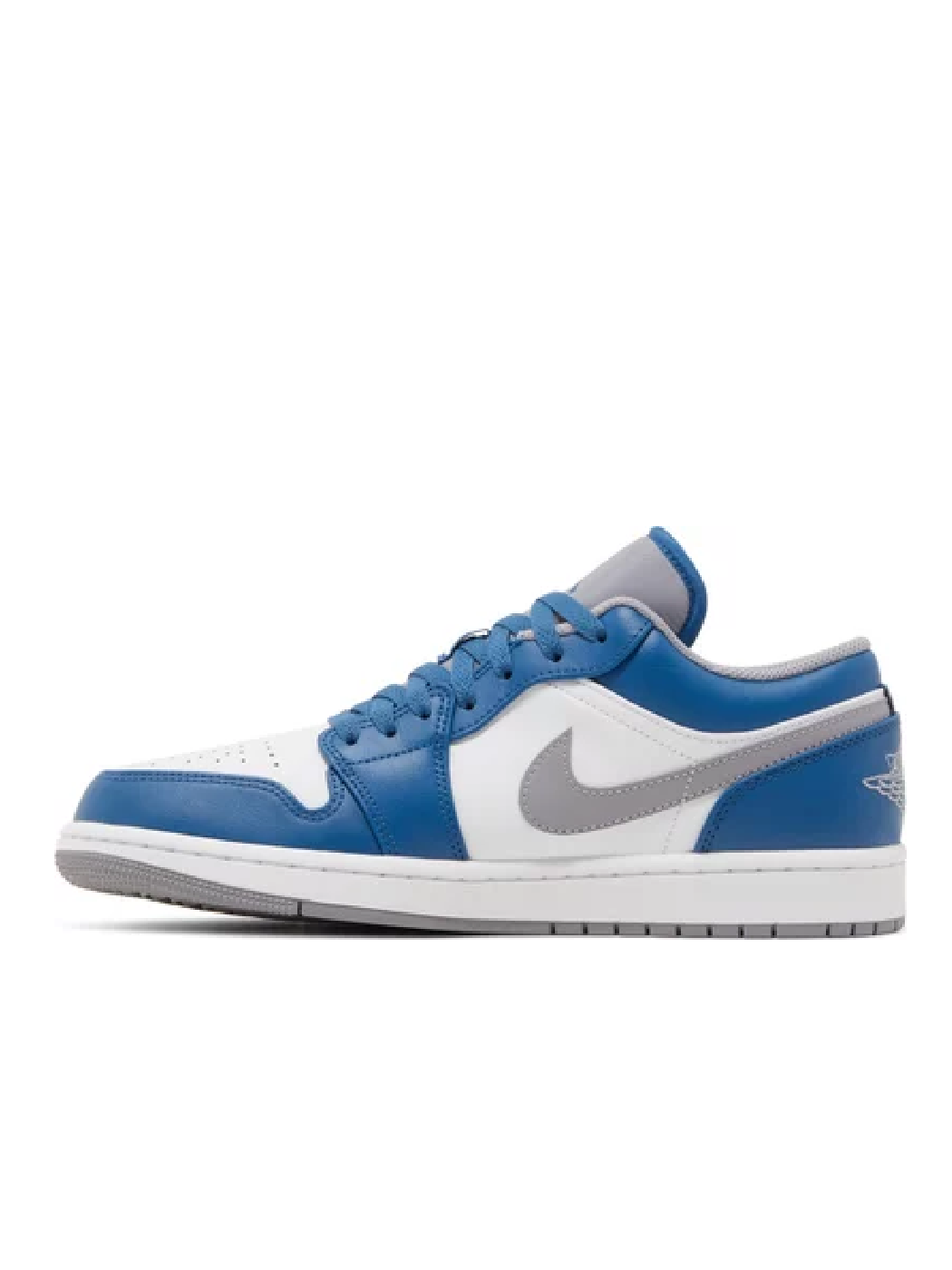 Air Jordan 1 Low True Blue Cement