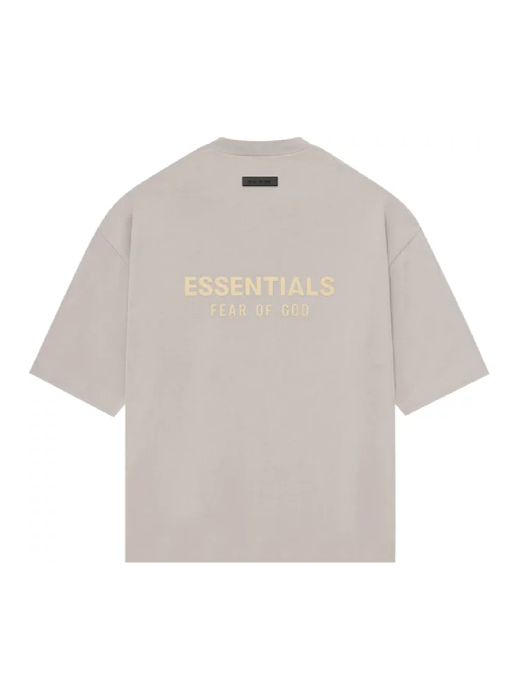 Fear of God Essentials V-Neck Silver Cloud