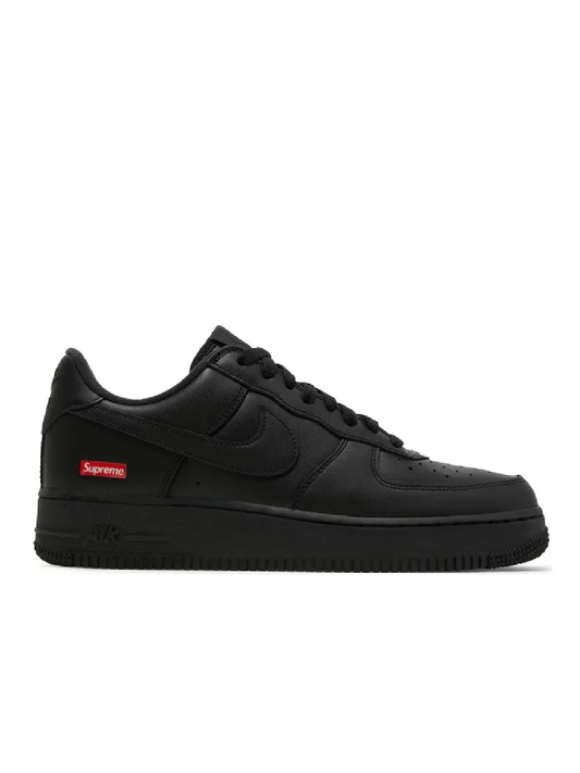 Air Force 1 Low Box Logo - Black x Supreme